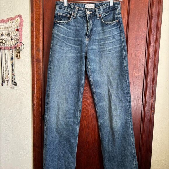 Women's Blue and Navy Jeans - Picture 1 of 2